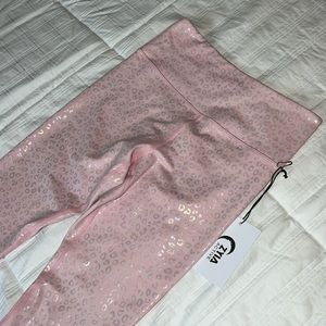 Ziya Leopard Unicorn Light n Tight Hi-Rise 7/8 Sz 4